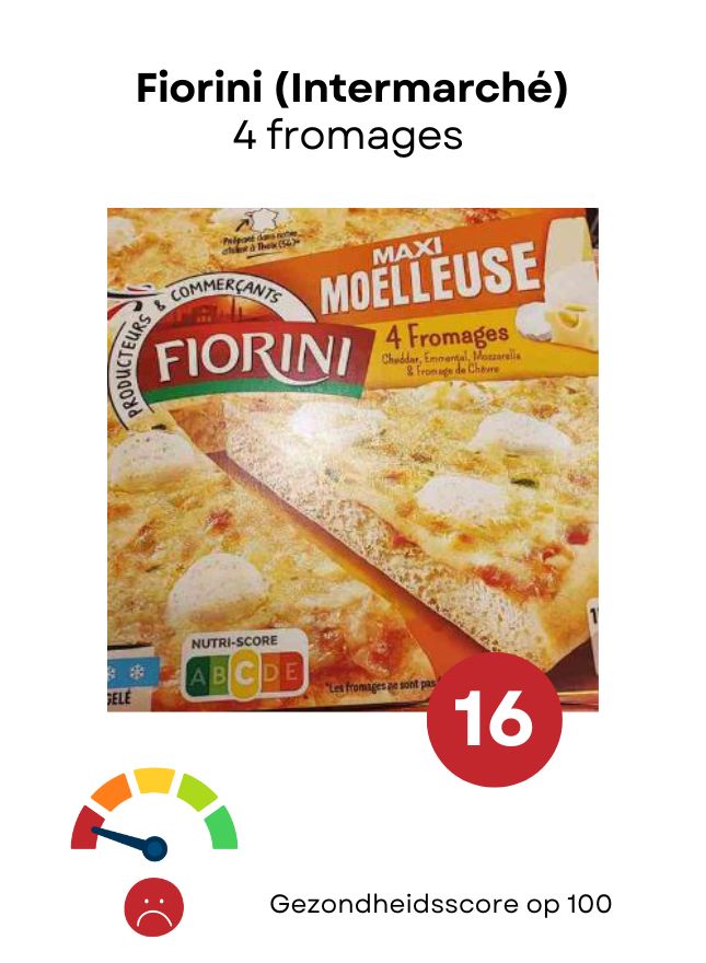 Fiorini Intermarché pizza 4 fromages 